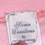 Creations Vintage Baby Pink Grandma Embroidered Crew Neck + 🆓🎁 Photo 8