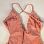 Blue Life  Lace One Piece Bathing Suit Pink Photo 7