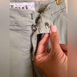 Frank & Eileen Wicklow Italian Chino Cotton Cropped Pants In Rosemary Size 4 Green Photo 4