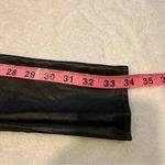 Spanx  Faux Leather Black Leggings Women’s Size S petite Photo 12
