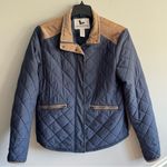 Field & Stream  Quilted Jacket in Blue and Tan Women’s Size Large Photo 0