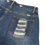 WLM Boutique American Flag Super High Waisted Denim Shorts Blue Size XL Photo 5