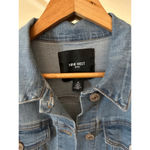 Nine West  Denim Jacket Women's Classic Blue Jean Trucker Size M Photo 2