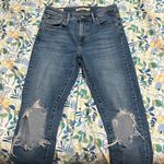 Levi's 721 Ripped High Waist Skinny Jeans 25W x 30L Photo 5