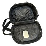 Dejuno‎ Black and Gray Plaid travel toiletries/cosmetics/makeup bag Photo 2