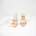 Raye Women's Genuine Leather Strappy Ankle Lace Up Stiletto High Heels Shoes 8 Photo 1