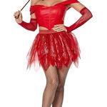 Spirit Halloween  Red Devil Flame Tutu  Photo 0