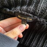 Massimo Dutti Black Off The Shoulder Sweater  Photo 2