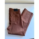 Pistola $198  Lennon Coated Crop - Saddle Brown 27, 22” inseam Photo 6