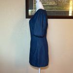 Frame  Nina dress, puff sleeves, denim, size S, like-new condition. Photo 3