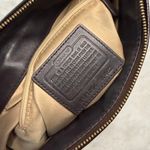 Coach Ashley Dark Brown Patent Leather Shoulder Bag F20462 Photo 6