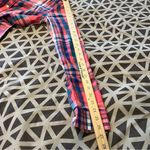 SO  Perfect Shirt Pink & Blue Plaid Soft Rayon‎ Relaxed Fit Button Front Size M Photo 15