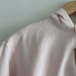 SKIMS Cotton Fleece Shrunken Pullover Hoodie in Barely Pink, Size X-Small Photo 6