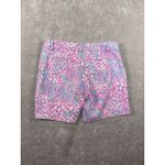 Lilly Pulitzer Jayne Knit Shorts Pink Sorbet Size 2 Tropical Bright Photo 3