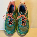 Hoka One One Womens Size 9 Shoes Clifton 1 Athletic Aqua Coral *FLAWED THRASHED Photo 5