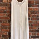 Zanzea  womens low back flowy maxi slip dress cream 4 Photo 1