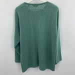 Allison Paige Size Lg Sweater Wool Angora Blend Long Sleeve Sage Green Women’s Photo 4
