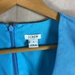 J.Crew Short Sleeve Blue V-neck Work Dress Sheath Size 6 Photo 6