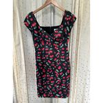 Hell Bunny Vixen Vintage-Pin Up-Inspired Cherry Bodycon Pencil Dress XXS Photo 1