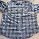 st. john's bay St. John’s Bay 1X Blue Plaid Cotton Button-Up Shirt – 3/4 Sleeve Plus Size Top Photo 8