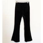 Girlish Denim High Rise Flare Distressed Jeans Faded Black Retro Western Size 29 Photo 7