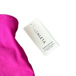Athleta  Conscious Crop Bra Top D-DD+ 3X Electric Fuchsia Light Impact Swim NWT Photo 6