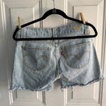 Levi's LEVI’S Slouch 504 Reworked Denim Cutoff Shorts Women’s 🩵Size 7🩵 Photo 8