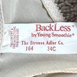 Vintage Cream Lace Backless by Young Smoothie Underwire Convertible Bra size 34C Photo 2