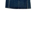 Levi's Women's Skirt Low Slouch Stretch Mini A-Line Denim Blue Size Medium JR Photo 1