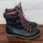 H&M  Women’s Black Lace Up Fleece Lined Winter Boots Size 8 Photo 14