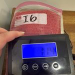 Harvé Benard Harve Benard Medium Cardigan Sweater Hand Knit Novelty Animal Ramie Red Quilt‎ Photo 6