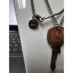The Giving Keys 017-016 "SHINE" Necklace Silver Tone 26" Length Photo 2