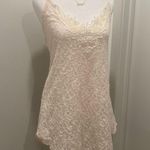 VTG 80s 90s Intimate Moods Fairycore Cream White Floral Lace Cami Slip Dress Photo 14