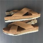 Nine West Angie Criss Cross Band Buckle Sandal Size 9.5 Photo 7