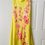 Farm Rio Floral Printed Strapless Midi Slip Dress, Size L Photo 5