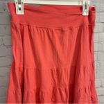 Fresh Produce  Coral pink tiered swing skirt size Small USA flirty girly chic Photo 3