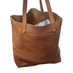 Madewell  The Transport Tote Leather Brown Everyday Carryall Bag Photo 3
