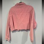 BDG Pink ribbed crop Urban Outfitters jacket Photo 2