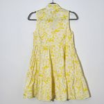 Lisa Marie Fernandez for Target Yellow Floral Tiered Mini Dress Size XXS Photo 5