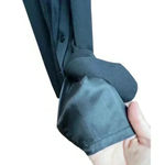 Pendleton  Black Shift Belted Dress 100% Virgin Wool Career Fully Lined Photo 7