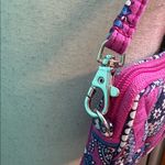 Vera Bradley  Pink and Blue Floral Paisley Clutch Photo 3