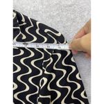 Stradivarius  Women's Dress Button Front Size Small Long Sleeve Black 100% Cotton Photo 9