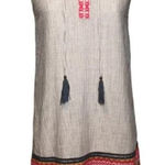 THML  Embroidered Tassel Summer Dress NWT Sz. XS Photo 0