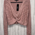 Lulus Womens Size M Pink Sweater NWT Photo 0