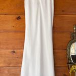 Lulus  Profound Glamour Ivory Pearl Off-the-Shoulder Tulip Maxi Dress Bridal Sz M Photo 5