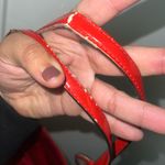 Coach Poppy Orange/Red/Black Floral Satchel/Tote Purse Bag Photo 5