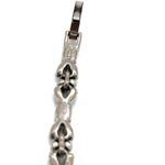 Monet Tennis Bracelet Silver Tone with accent Onyx and Crystals Black Photo 4