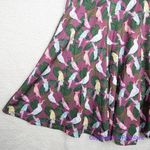 Unique Vintage Gwynnie Bee birds print fit and flare dress short sleeves, 3X Photo 5