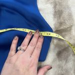 Hunter Bell Porter Dress Sleeveless Sheath Scuba Cut Out Bright Blue Size 2 Photo 2