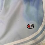 Champion Running Shorts Womens Size 2XL Blue Tie Dye Workout Double Dry Pants u Photo 2